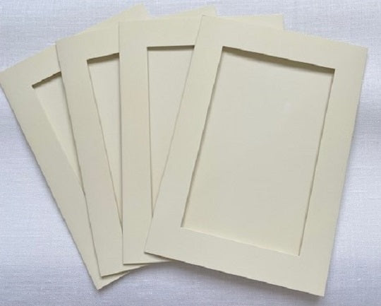Aperture Card - Cream, Rectangle 21cm x 15cm