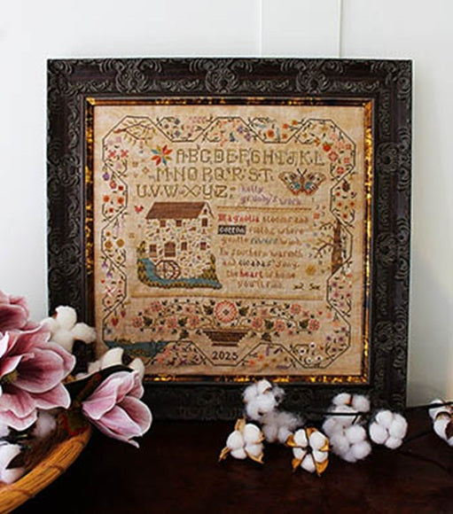 Cicadas' Song Sampler - Cross Stitch Pattern