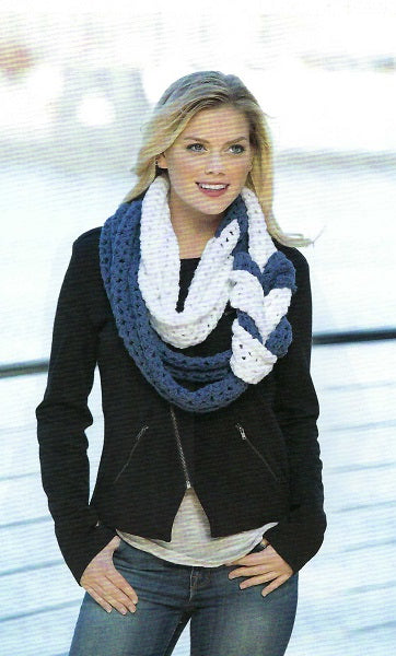 Cozy Shawls & Scarves - Crochet Pattern Book