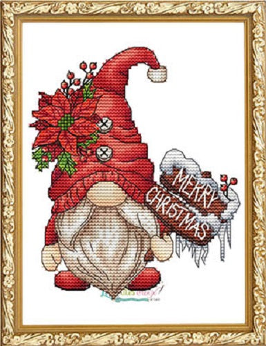 Gnome, Father Christmas 2023 - Cross Stitch Pattern
