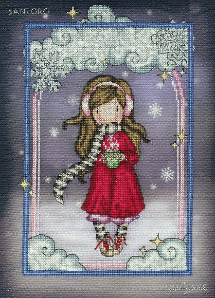 Snowflake Kisses - 'Gorjuss' Cross Stitch Kit