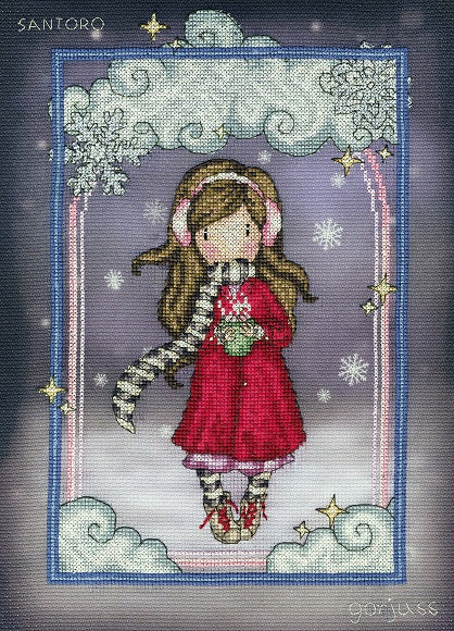 Snowflake Kisses - 'Gorjuss' Cross Stitch Kit