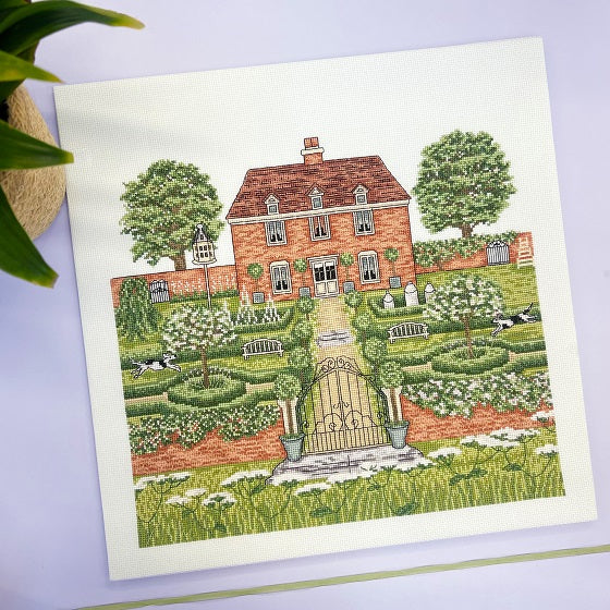 Manor House, A Country Estate - Cross Stitch Kit