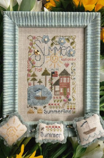 Summer Notes, with buttons - Shepherd's Bush