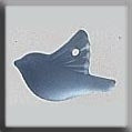 Glass Treasures - 12051 Small Bird, Blue