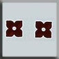 Glass Treasures - 12188, Flower, Ruby