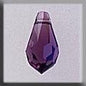 Crystal Treasures - 13052 Amethyst Teardrop