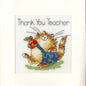 Thank You Teacher - Greeting Card Cross Stitch Kit