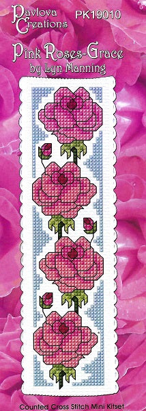 Bookmark Kit - Pink Roses, Grace