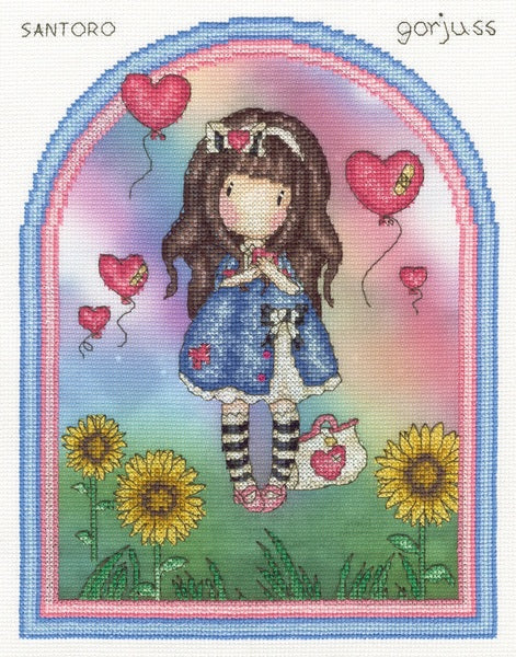 Be Kind To Yourself  - 'Gorjuss' Cross Stitch Kit