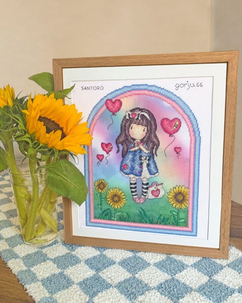 Be Kind To Yourself  - 'Gorjuss' Cross Stitch Kit