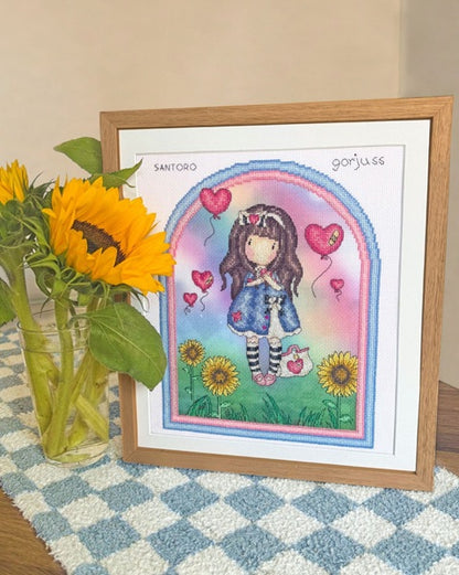 Be Kind To Yourself  - 'Gorjuss' Cross Stitch Kit