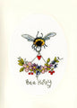 Bee Happy - Greeting Card Cross Stitch Kit