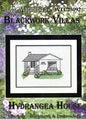 Blackwork Villa, Hydrangea House - Cross Stitch Kit