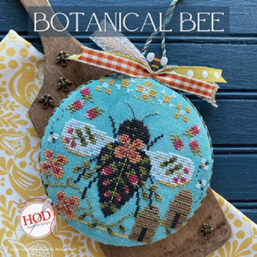Botanical Bee - Cross Stitch Pattern