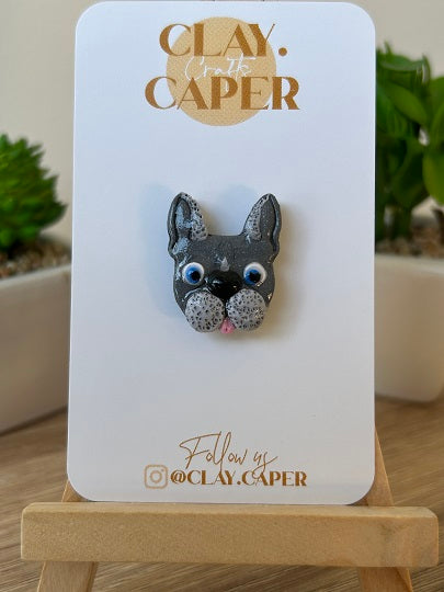 French Bulldog, Grey - Needle Minder
