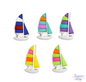 Dress It Up Pack - Sailboats