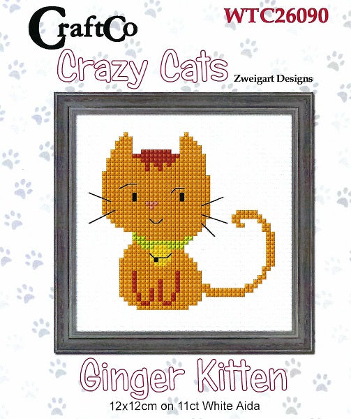 Ginger Kitten - Cross Stitch Kit