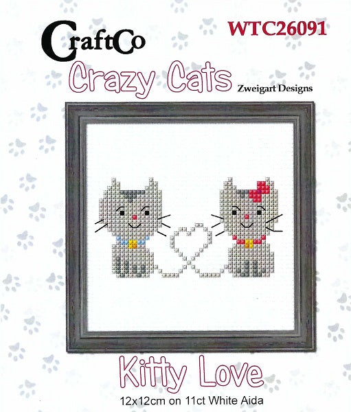 Kitty Love - Cross Stitch Kit