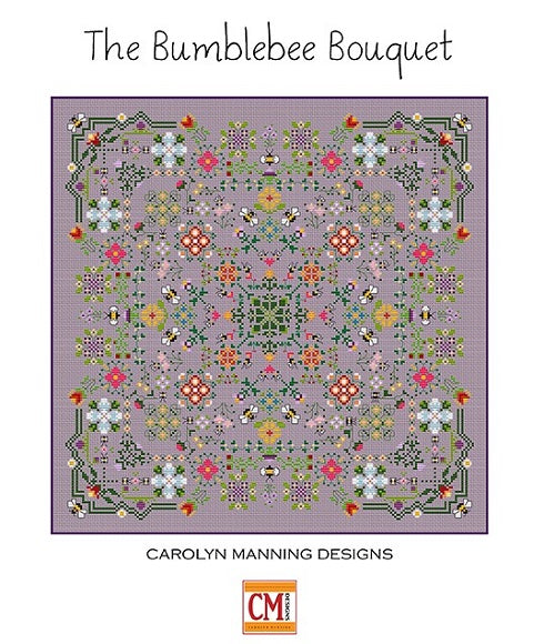 Bumblebee Bouquet - Cross Stitch Pattern