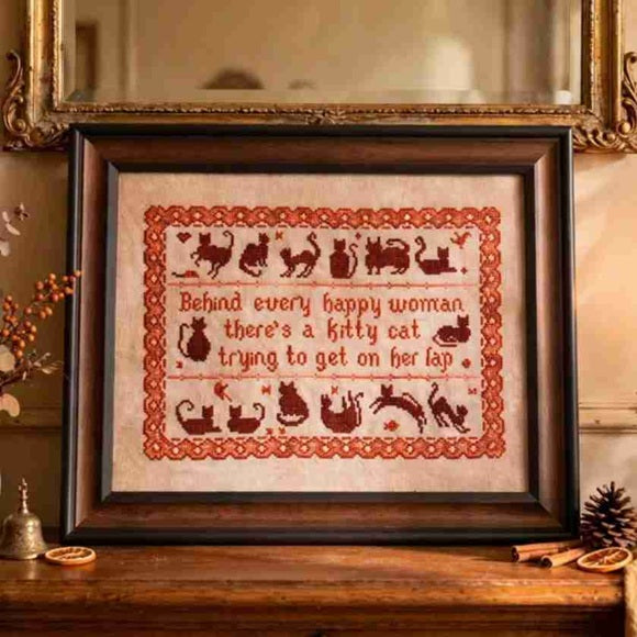 Cat Sampler - December Stitches