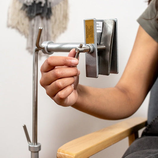 Side Clamp Head, Silver Grey - for Lowery Workstand