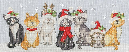 Festive Felines - Cross Stitch Kit