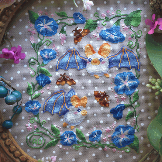 Ghost Bat Sampler - BAD Stitch