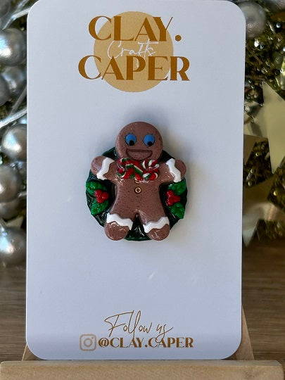 Gingerbread Man - Needle Minder