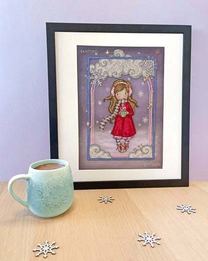 Snowflake Kisses - 'Gorjuss' Cross Stitch Kit