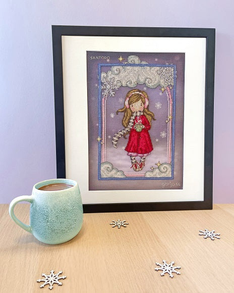 Snowflake Kisses - 'Gorjuss' Cross Stitch Kit
