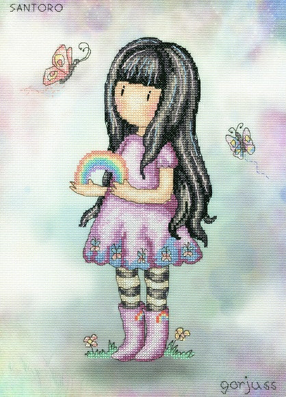 Somewhere  - 'Gorjuss' Cross Stitch Kit
