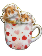 Needle Minder - Hamsters in a Teacup