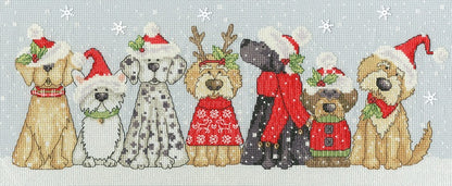 Holiday Hounds - Cross Stitch Kit