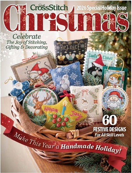 PRE ORDER - Christmas Ornaments 2026 - Just Cross Stitch Magazine