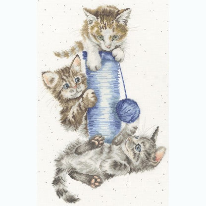 Needle Minder - Threes A Crowd, Kittens