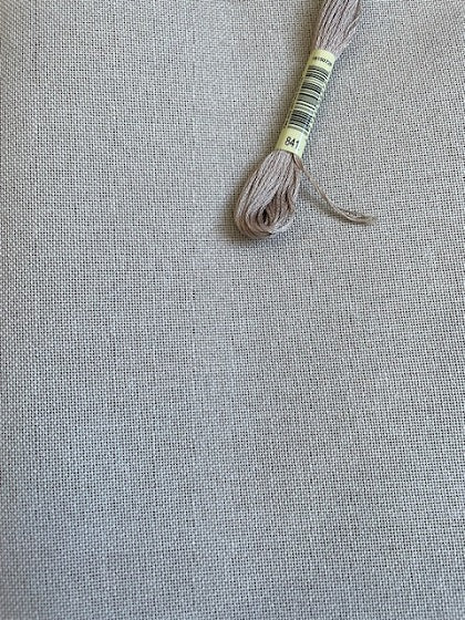 Lugana Evenweave - 28 Count - Light Taupe