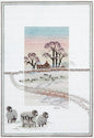 Misty Mornings: Snowy Sheep - Cross Stitch Kit