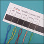 Needle Holder Cards - with Magnetic Strip