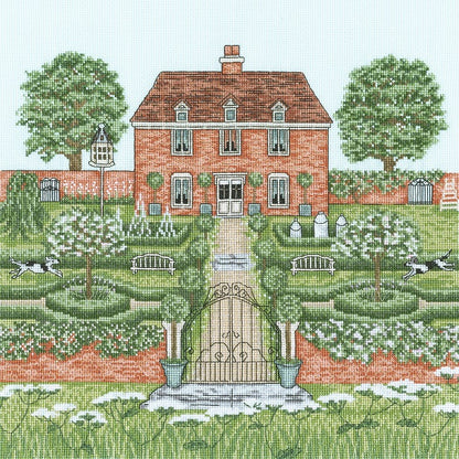 Manor House, A Country Estate - Cross Stitch Kit