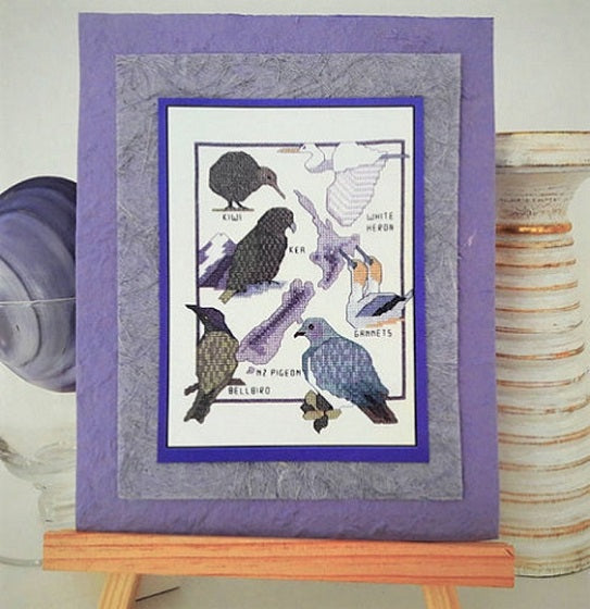 Map of NZ - NZ Native Birds