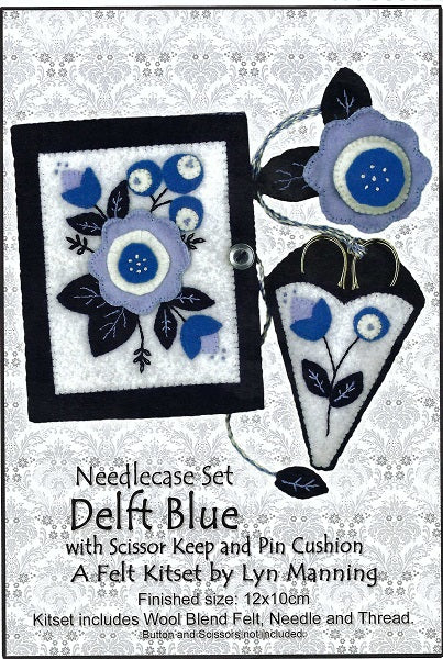 Felt Sewing Kitset - Delft Blue