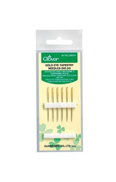 Needles Tapestry, Gold Eye, Clover - Size 24