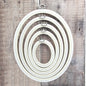 Nurge Flexi Frame - Oval - White Woodgrain
