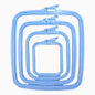 Nurge Embroidery Hoop, Square - Blue
