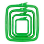 Nurge Embroidery Hoop, Square - Summer Green