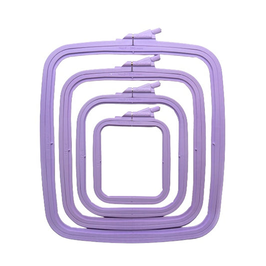Nurge Embroidery Hoop, Square - Lilac