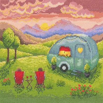 Our Happy Place - Cross Stitch Kit