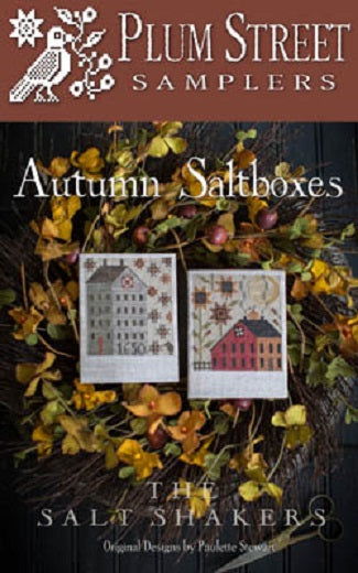 Autumn Saltboxes - Plum Street Samplers