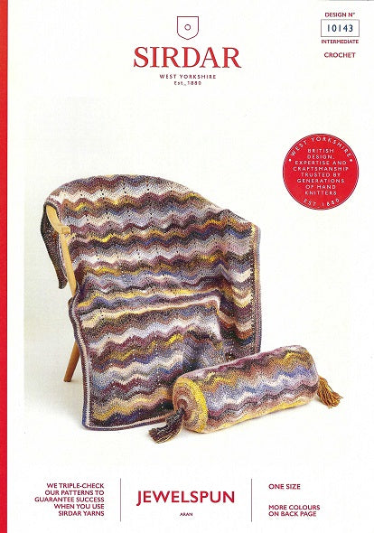 Blanket, 10143 Sirdar - Knitting Pattern